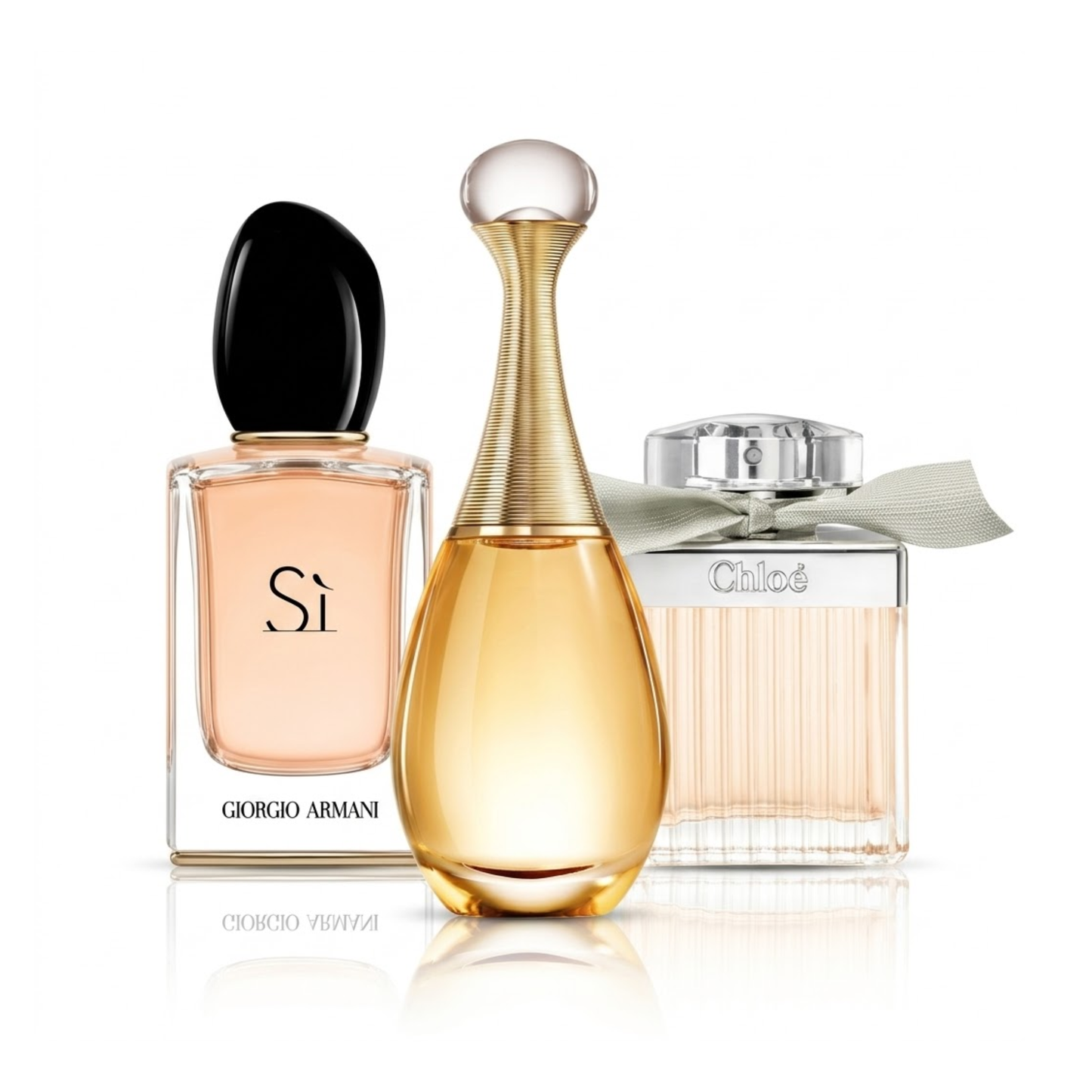 3 Parfüm Készlet | Armani Sì,Dior J'adore,Chloé EDP 100 ml