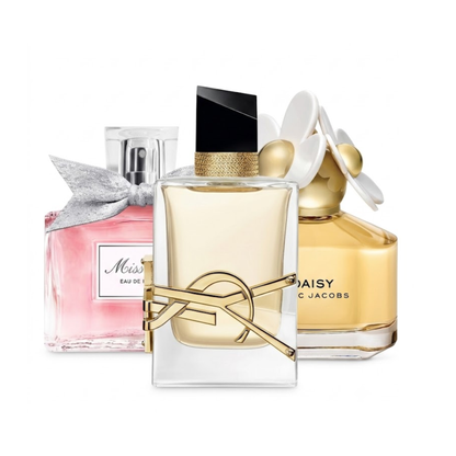 3 Parfüm Készlet | Dior Miss Dior,YSL Libre,Marc Jacobs Daisy Eau de Toilette 100 ml