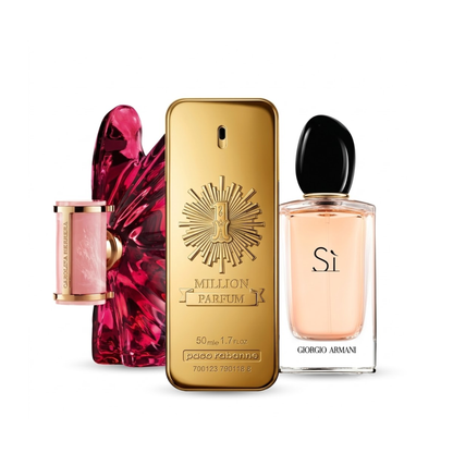 3 Parfüm Készlet | Sospiro La Bomba ,Armani Sì ,Paco Rabanne 1 Million 100 ml